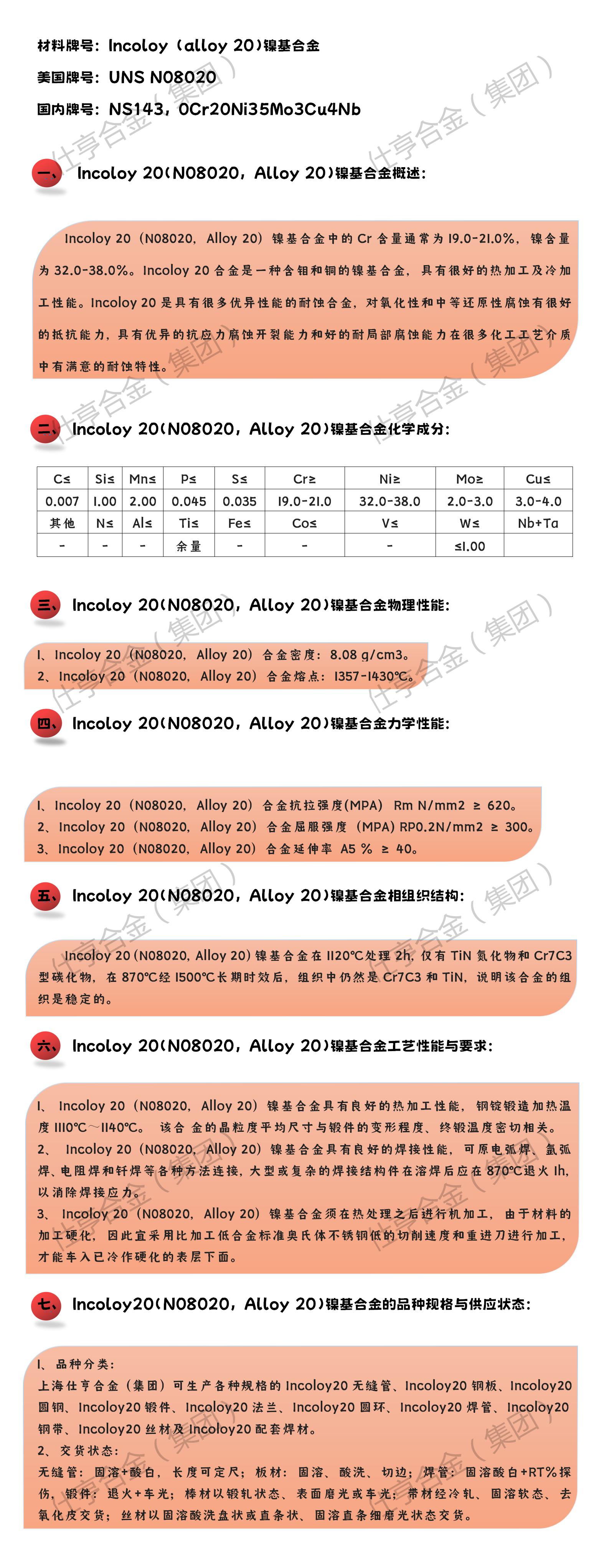 耐腐蝕合金Incoloy 20_01